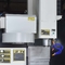 Precision CNC Vertical Milling Center Machine โต๊ะทำงานแบบยาว 1800x420mm