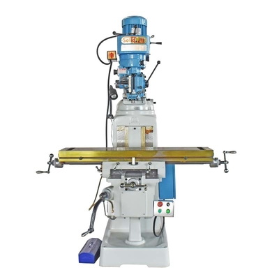 75~4630 R.P.M Spindle Speed ​​Turret เครื่องกัดแนวตั้งสำหรับการแปรรูปโลหะ